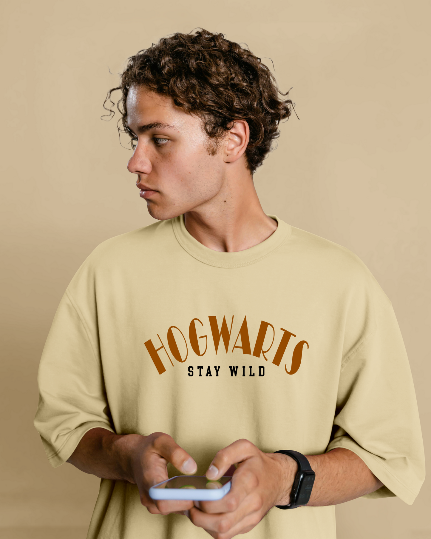 Hogwarts Stay Wild Graphic T Shirt