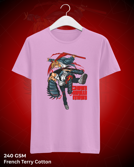 Trendy Anime T-Shirt for Men Anime Fans ( Purple )
